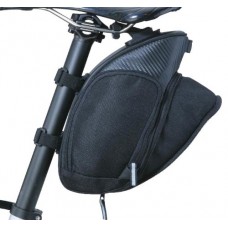 Topeak Mondo Pack with Fixer F25 with Extendable Back Pocket  12.6 x 5.1 x 6.3-Inch (X-Large) - B005EP9BVU